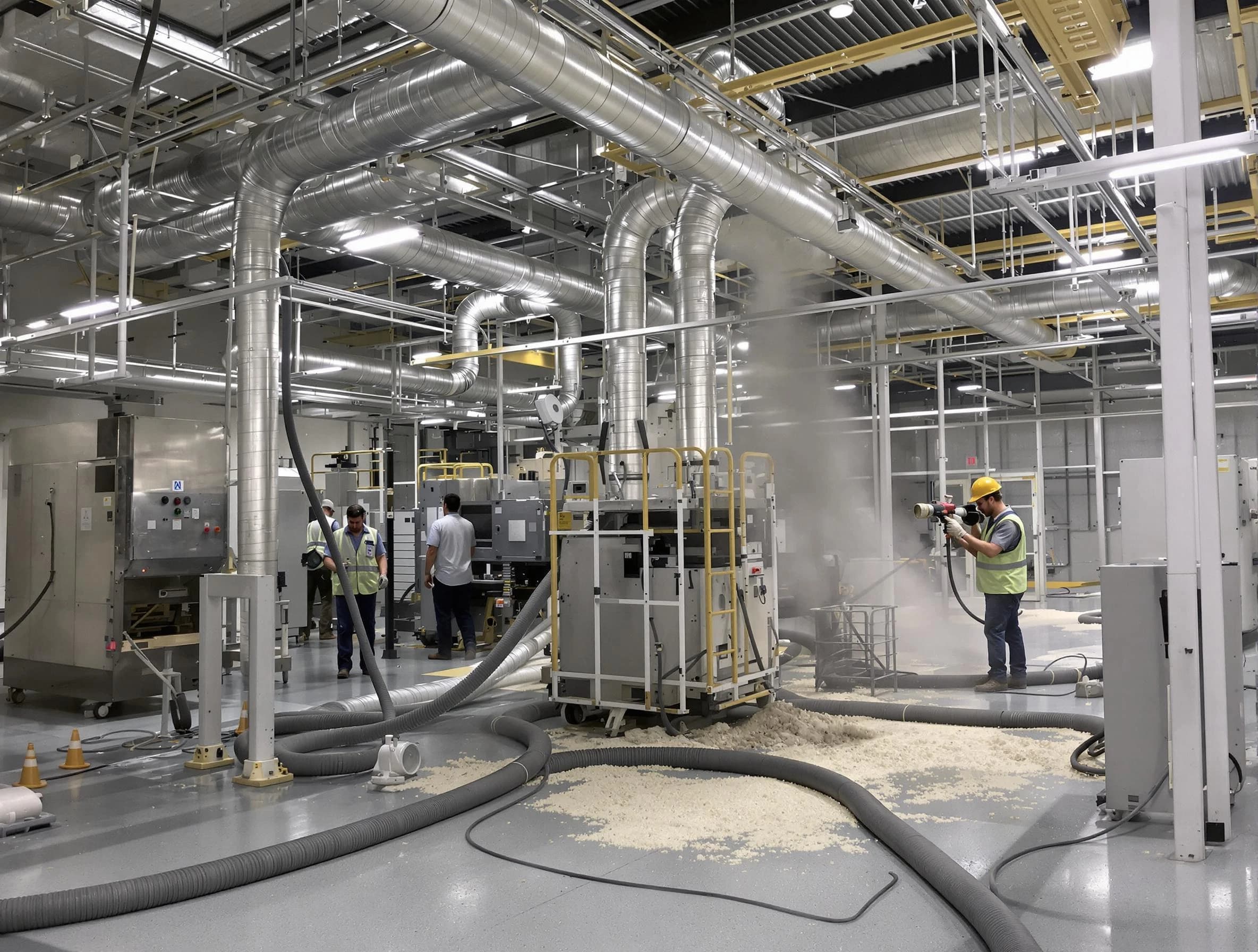 Heavy-duty industrial duct cleaning by Loganville Air Duct Cleaning in Loganville