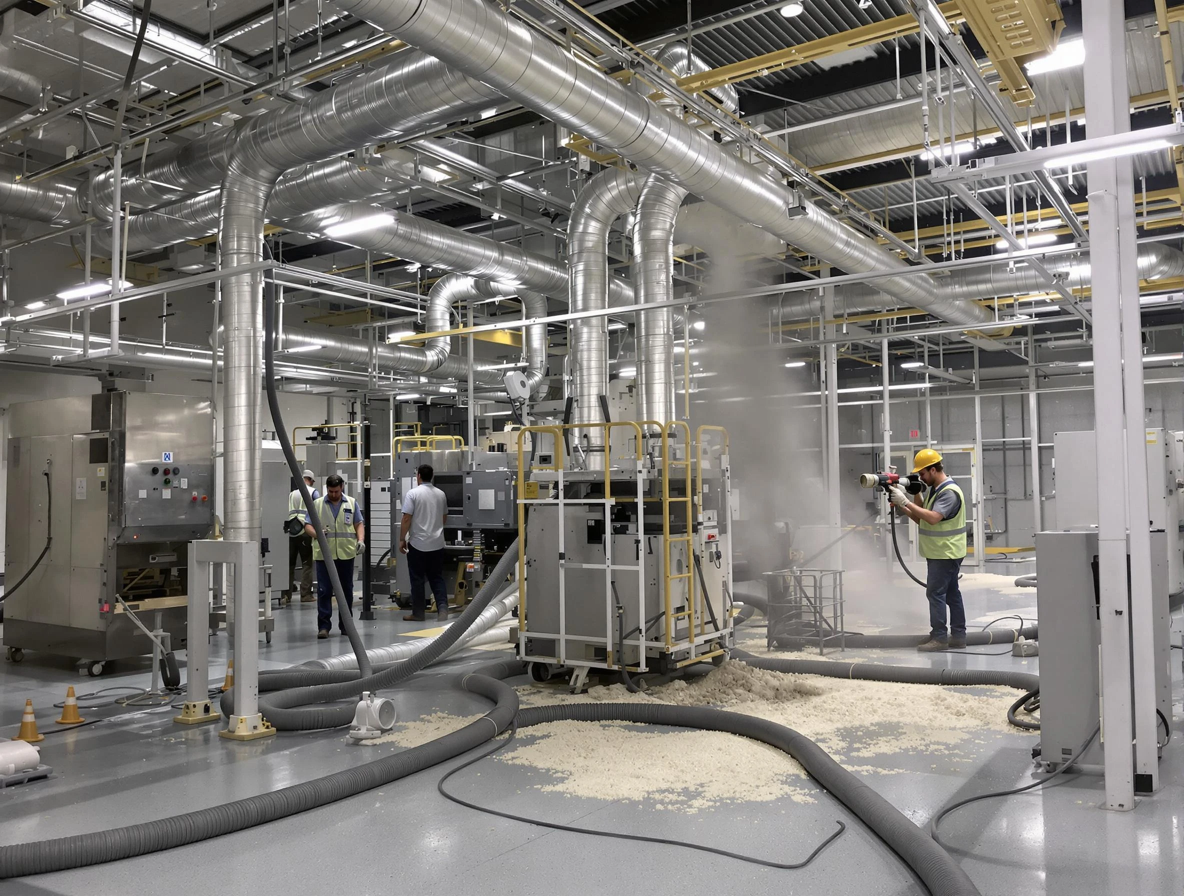 Heavy-duty industrial duct cleaning by Loganville Air Duct Cleaning in Loganville